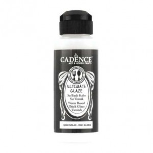 Лак для декоративных работ с эффектом глазури "Ultimate Glaze" Cadence, 70 мл